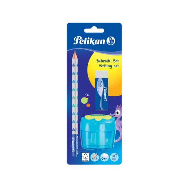 5 Stück Pelikan Schreibgeräteset Schreiblern Starter Set, 807432, sortiert, B 4012700807434 Pelikan
