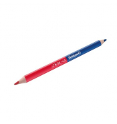 Farbstift DUO, 810838, rot+blau, dreikant