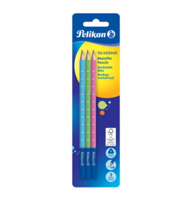 Bleistift-Set, 811149, 3x farbig sortiert, k.A., HB