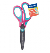 Schulschere Griffix l.pink rechts 14cm