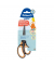 Kinderschere griffix neon black, Edelstahl, rostfrei, titanbeschichtet, 15cm, schwarz-orange
