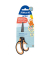 Kinderschere griffix neon black, Edelstahl, rostfrei, titanbeschichtet, 15cm, schwarz-orange