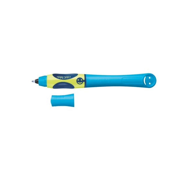 4012700820464 - griffix Tintenschreiber Neon Fresh Blue für Rechtshänder Schreiblernstift mit ergonomischer - 1 Stück (820462)