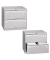 Hängeregistraturschrank Light CDF2645 2bahnig 2Schübe gr