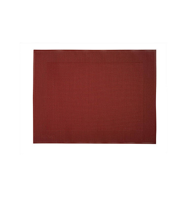 Platzsets Home dunkelrot 32,0 x 42,0 cm
