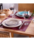 Platzsets Home dunkelrot 32,0 x 42,0 cm