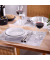 Platzsets Marmor weiß 30,0 x 43,5 cm