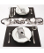 Platzsets Coolorista schwarz 32,5 x 45,0 cm