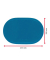 Platzsets Fun blau 29,0 x 45,5 cm