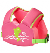 Mädchen Kinder-Schwimmweste Sealife pink Größe individuell einstellbar Kinder-Schwimmweste