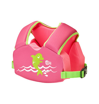 Mädchen Kinder-Schwimmweste Sealife pink Größe individuell einstellbar Kinder-Schwimmweste