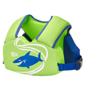 unisex Kinder-Schwimmweste Sealife grün, blau Größe individuell einstellbar Kinder-Schwimmweste