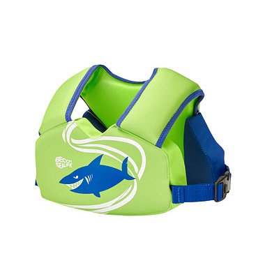 unisex Kinder-Schwimmweste Sealife grün, blau Größe individuell einstellbar Kinder-Schwimmweste