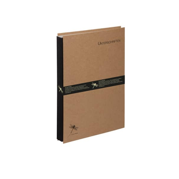 4013951015739 - Unterschriftenmappe Pur 44013-11 A4 20 Fächer Hartpappe braun + schwarz 4013951015739 Pagna
