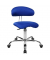 Hocker ST290W56H Sitness 40, blau, mit Rollen, höhenverstellbar, bis 110kg