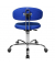 Hocker ST290W56H Sitness 40, blau, mit Rollen, höhenverstellbar, bis 110kg