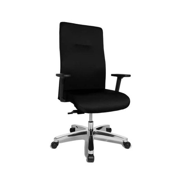 4014296256092 - Bürodrehstuhl Big Star 20 schwarz mit Armlehnen bis 150kg 4014296256092 Topstar