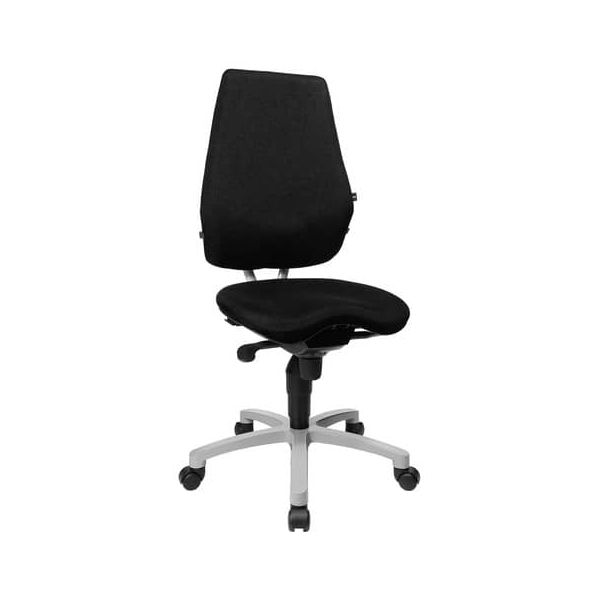 4014296533537 - Bürodrehstuhl Alustar Basic schwarz bis 110kg 4014296533537 Topstar