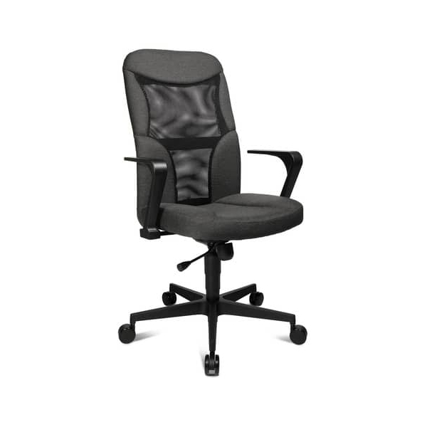4014296614472 - Bürodrehstuhl Director 80 anthrazit mit Armlehnen bis 110kg 4014296614472 Topstar