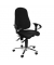 B&uuml;rodrehstuhl Sitness 10, schwarz / silber, mit Armlehnen, bis 110kg, ohne Kopfst&uuml;tze