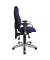 Bürodrehstuhl Sitness 10, blau, mit Armlehnen, bis 110kg
