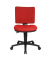 B&uuml;rodrehstuhl U50, rot / schwarz, bis 110kg, ohne Kopfst&uuml;tze