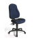 B&uuml;rodrehstuhl Wellpoint 10, blau / schwarz, bis 110kg, ohne Kopfst&uuml;tze