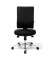 B&uuml;rodrehstuhl Lightstar 20, schwarz / chrom, bis 110kg, ohne Kopfst&uuml;tze