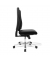 B&uuml;rodrehstuhl Lightstar 20, schwarz / chrom, bis 110kg, ohne Kopfst&uuml;tze