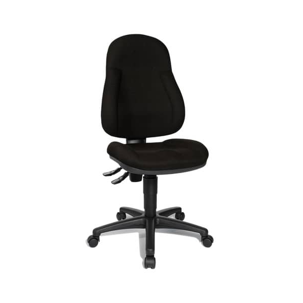4014296708263 - Bürodrehstuhl Wellpoint 10 schwarz bis 110kg 4014296708263 Topstar