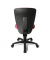 B&uuml;rodrehstuhl High S'cool, pink/schwarz / schwarz, bis 60kg, ohne Kopfst&uuml;tze