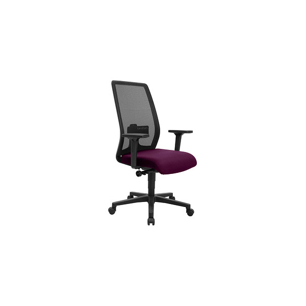 4014296882949 - Bürostuhl EURO STAR 200 lila schwarz   schwarz mit Armlehnen bis 110kg 4014296882949 Topstar