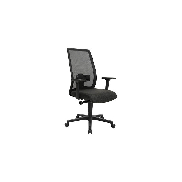 4014296882970 - Bürostuhl EURO STAR 200 anthrazit schwarz   schwarz mit Armlehnen bis 110kg 4014296882970 Topstar