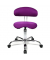 Hocker ST290T33H Sitness 40, lila, mit Rollen, höhenverstellbar, bis 110kg
