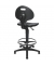 Bürodrehstuhl , schwarz, bis 110kg