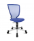 B&uuml;rodrehstuhl Titan Junior, blau / silber, bis 60kg, ohne Kopfst&uuml;tze