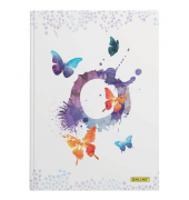 Notizbuch 07729/6, weiß, A5, punktkariert, 80g, 96 Blatt / 192 Seiten