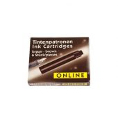 Tintenpatrone 6ST braun