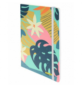 Notizbuch 18021, Bullet Journal, bunt, A5, punktkariert, 120g, 72 Blatt / 144 Seiten