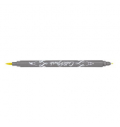 Faserschreiber Calli Brush flou gelb
