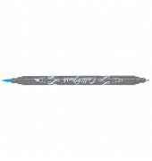 Faserschreiber Calli Brush hellblau