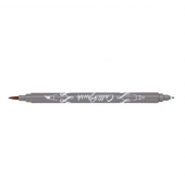 Faserschreiber Calli Brush braun