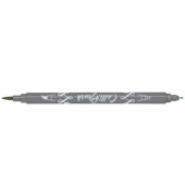 Faserschreiber Calli Brush olive