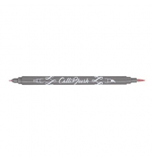 Faserschreiber Calli Brush red metallic