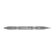 Faserschreiber Calli Brush blue metallic