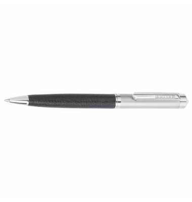 Kugelschreiber Leather Pen 31880, schwarz, M, nachf&uuml;llbar