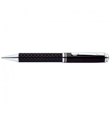 Kugelschreiber Carbon 34333, schwarz, M, nachf&uuml;llbar