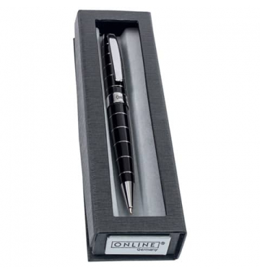 Kugelschreiber Lined 38261, schwarz, M, nachf&uuml;llbar