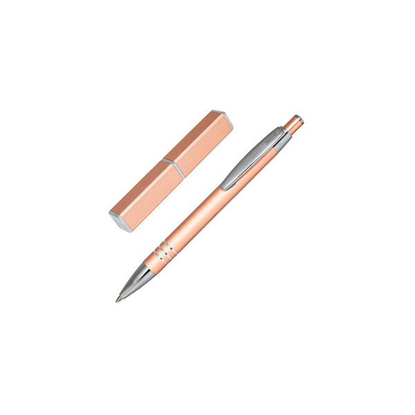 Online Kugelschreiber Rosegold 43028, schwarz, M, nachfüllbar 4014421430281 Online