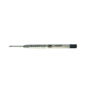 Kugelschreibermine 400163, schwarz, 0,7mm, Gro&szlig;raummine
